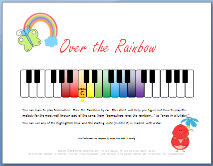 Photos of Over the Rainbow @ kids'music